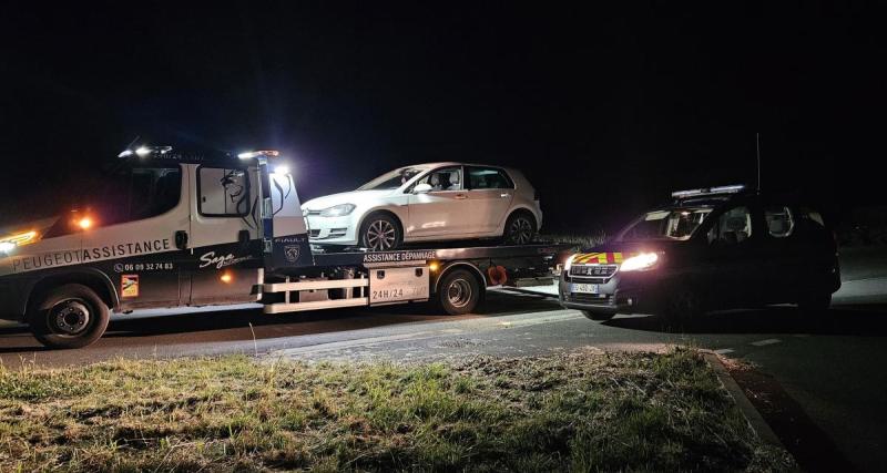  - En retard pour son travail, l’automobiliste appuie trop fort sur l’accélérateur et signe un gros excès de vitesse