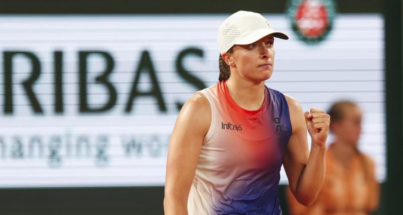  - Roland-Garros : après sa victoire, Iga Swiatek pousse une gueulante contre le public parisien