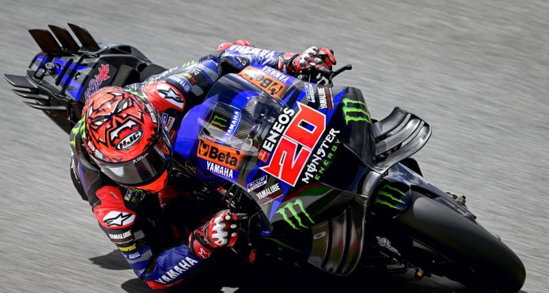  - MotoGP : Quartararo régale lors des essais et signe un énorme temps !