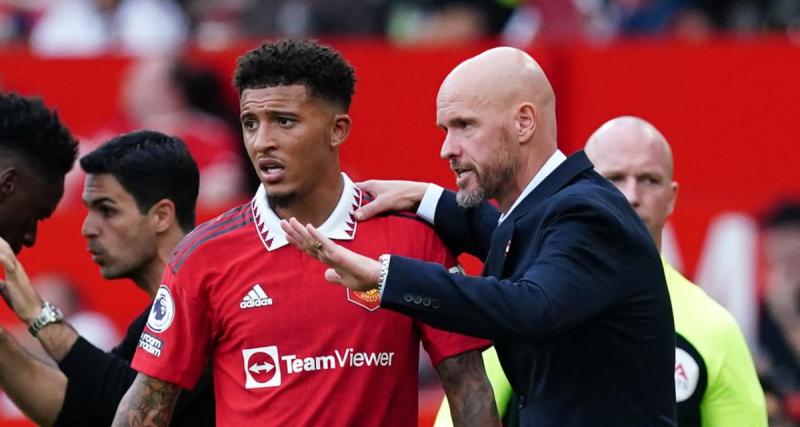  - Manchester United : un proche de ten Hag revient sur le clash avec Sancho