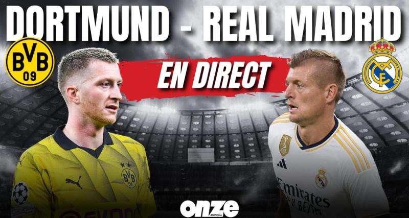  - Dortmund - Real Madrid en direct : la 15e C1 pour les Merengue... Revivez la finale en Live !