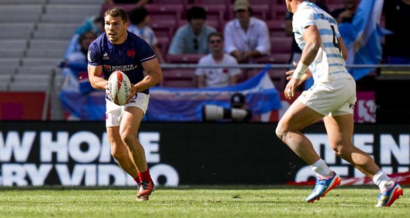  - Rugby à 7 : malgré le premier match de Dupont, les Bleus lourdement battus par l’Argentine