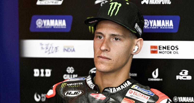  - Fabio Quartararo en grande souffrance sur sa Yamaha, il a eu du mal à terminer la course au Mugello