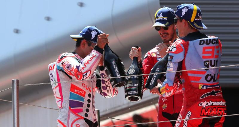  - Le classement du championnat du monde de MotoGP après le Grand Prix d'Italie