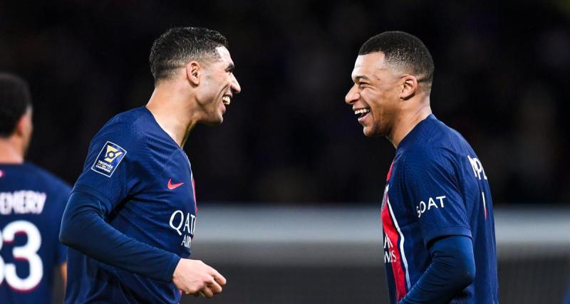  - PSG : le message d'adieu d'Hakimi à Mbappé !