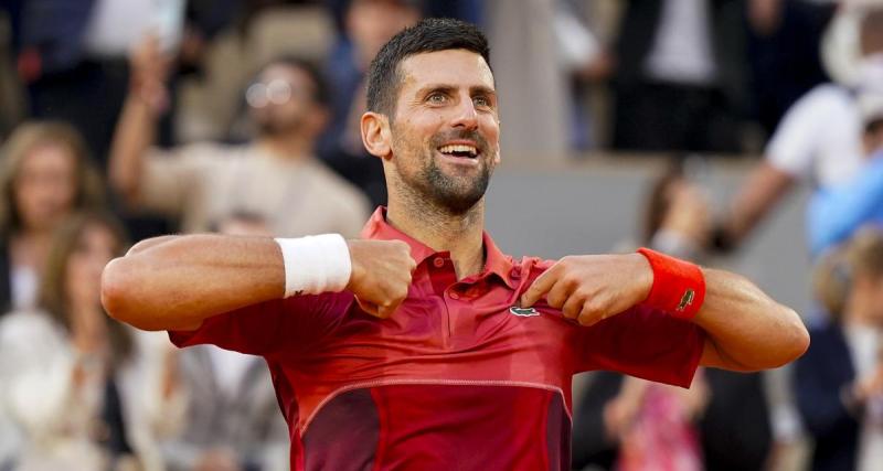  - Roland-Garros : une nouvelle fois, Novak Djokovic remporte un match dingue, et remercie le public