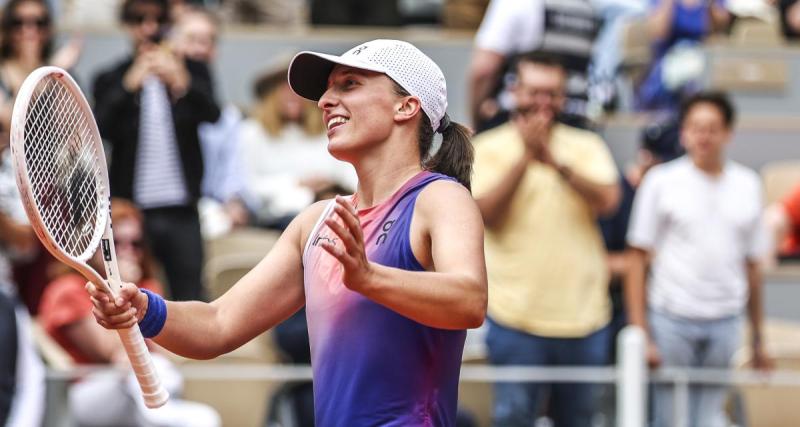  - Roland-Garros : Swiatek file en demies après une véritable correction sur Vondrousova