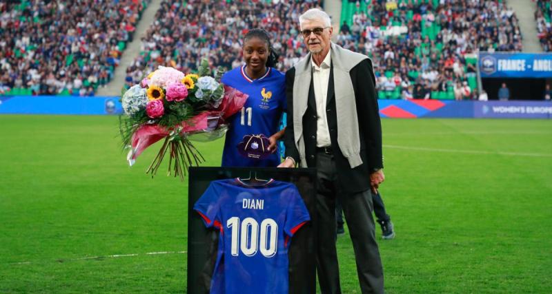  - Équipe de France (F) : Kadidiatou Diani centenaire face à l’Angleterre
