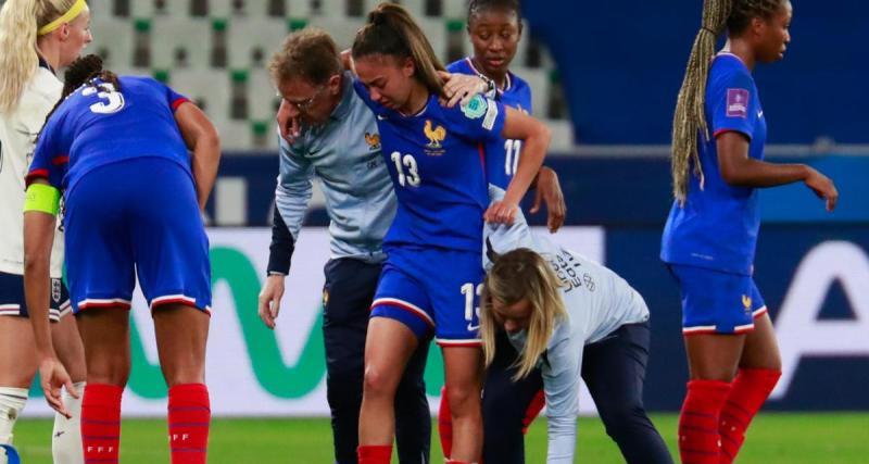  - Equipe de France (F) : des nouvelles rassurantes pour une cadre touchée face à l'Angleterre