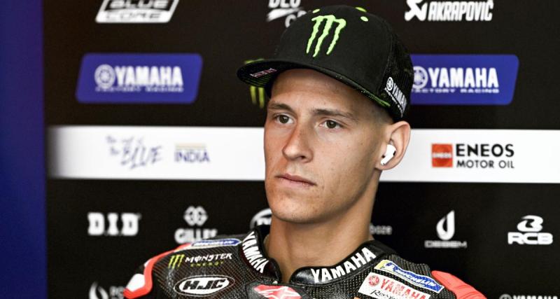 - MotoGP : Quartararo a encore pris un coup inattendu derrière la tête, le Français très déçu