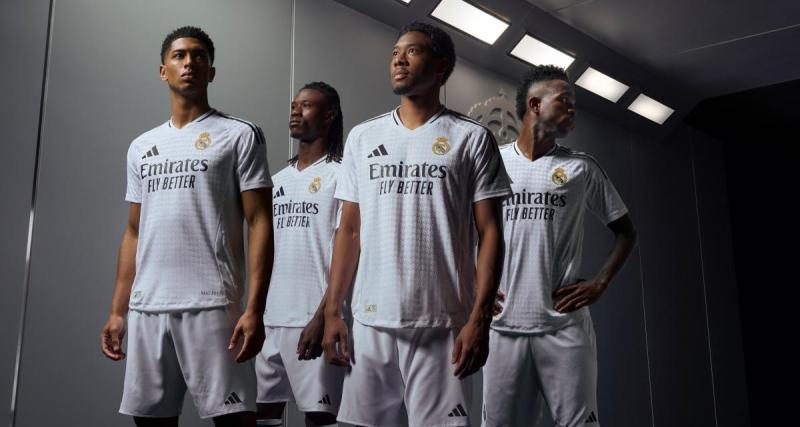  - Real Madrid : le nouveau maillot dévoilé avec le flocage Mbappé