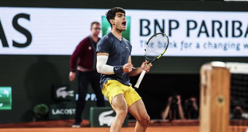  - Roland-Garros : Alcaraz confie qu’il sera nerveux et s’attend au « plus grand défi du monde » face à Sinner