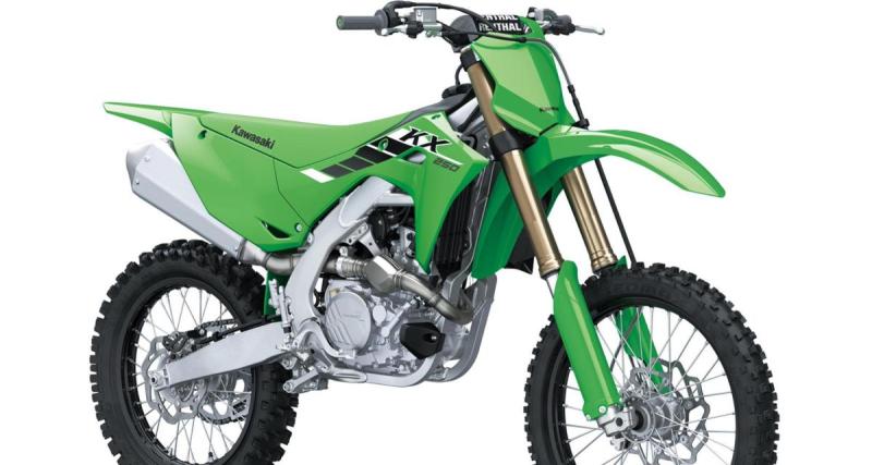  - Kawasaki fait frotter la bavette avec sa prochaine KX250 2025