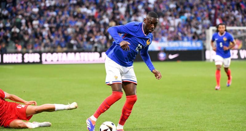  - VIDEO - Equipe de France : l’ouverture du score juste avant la pause de Randal Kolo Muani face au Luxembourg