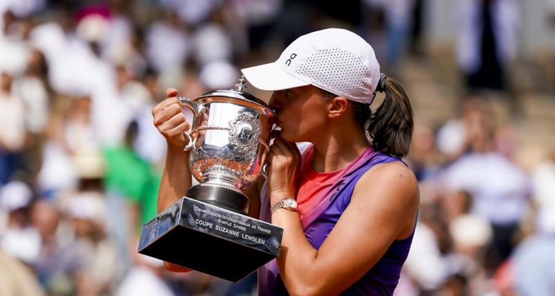  - Roland-Garros : Iga Swiatek très émue après son sacre Porte d’Auteuil