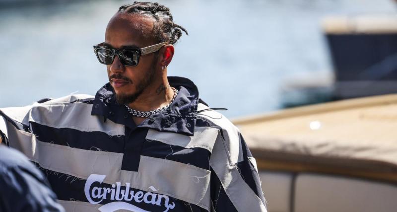  - Lewis Hamilton légèrement agacé par la pole position de son coéquipier George Russell