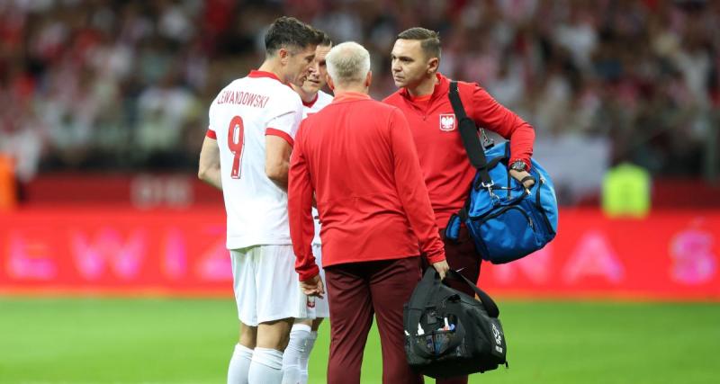  - Équipe de France : inquiétude pour la Pologne, Lewandowski blessé en amical