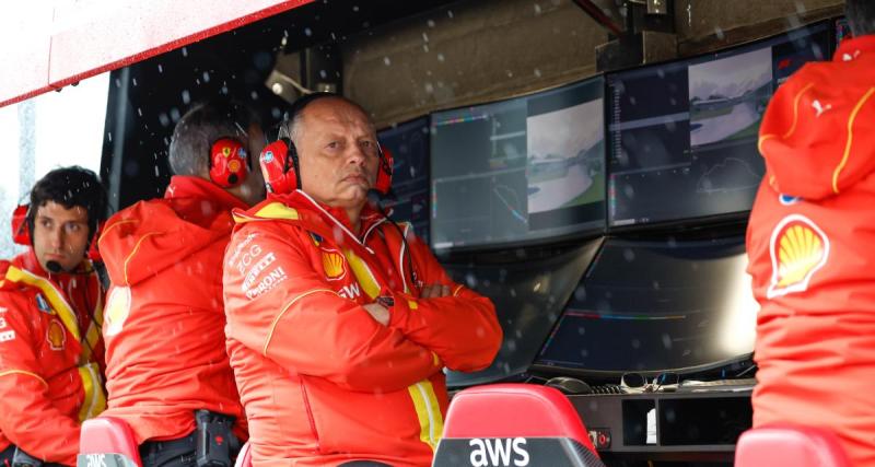  - Ferrari : le gros coup sur la tête pris par Vasseur, le Français accuse le coup