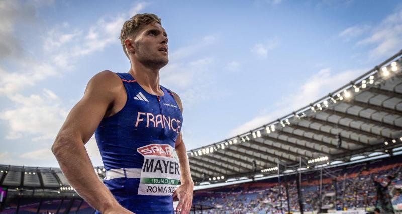  - Athlétisme : Mayer s'effondre en larmes, le Français enfin soulagé pour les JO