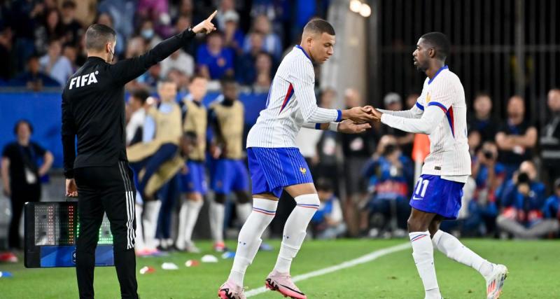  - Equipe de France : Ousmane Dembélé fait les éloges de Kylian Mbappé, qui est un « très bon capitaine »