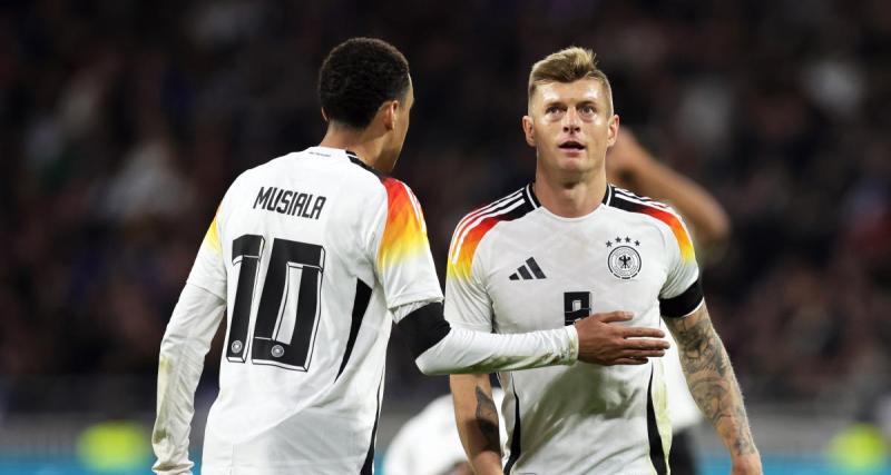  - Équipe de France : Upamecano adoube complètement Kroos et Musiala