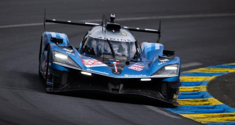  - Vidéo - Une Alpine abandonne les 24h du Mans, la voiture part en fumée