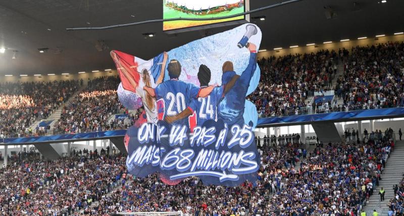  - Équipe de France : les supporters des Bleus mettent l’ambiance avant France - Autriche