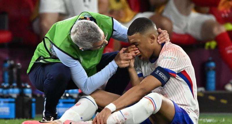  - Équipe de France : inquiétude pour Mbappé, le nez en sang face à l’Autriche