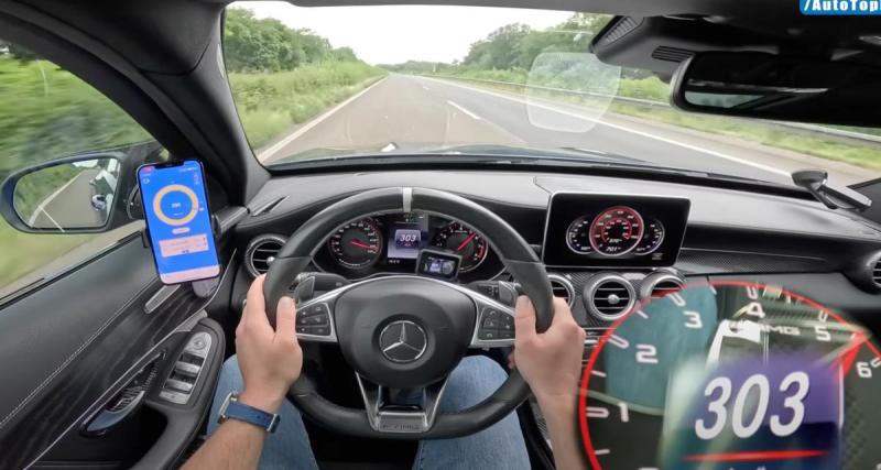  - VIDEO - Cette Mercedes modifiée s’éclate à plus de 300 km/h sur l’autobahn !