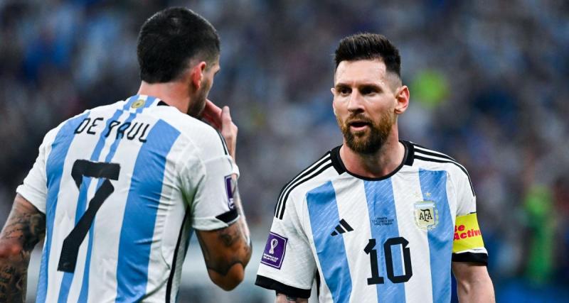  - Argentine : la vidéo géniale de Messi et ses gardes du corps De Paul et Paredes