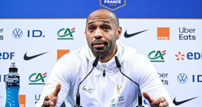 - Equipe de France : Thierry Henry poussé vers un autre banc