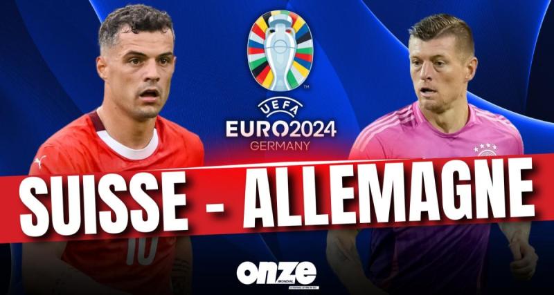  - Suisse - Allemagne en direct : la Mannschaft conserve sa première place à la dernière seconde ...