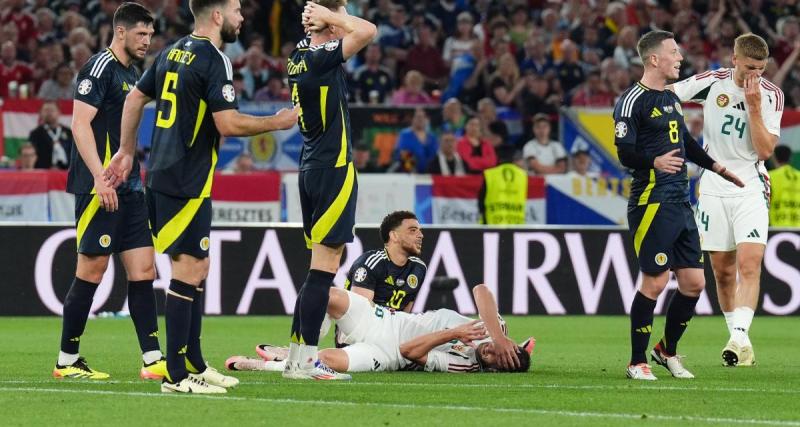  - Euro 2024 : grosse inquiétude pour le Hongrois Varga, sorti sur civière après un violent choc