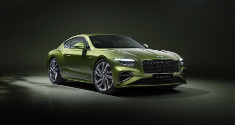  - Bentley : révolution silencieuse pour la nouvelle Continental GT