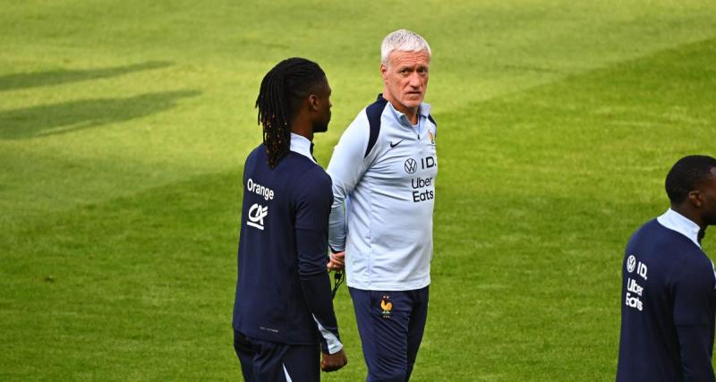  - Equipe de France : l'échange musclé entre Deschamps et Camavinga