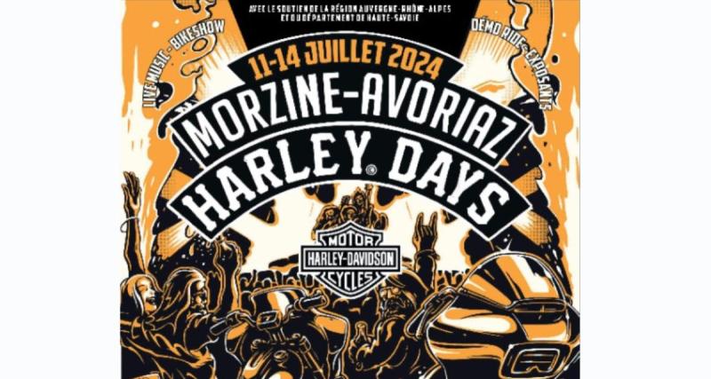  - Harley-Davidson troque l'aigle américain pour le chamois des Alpes