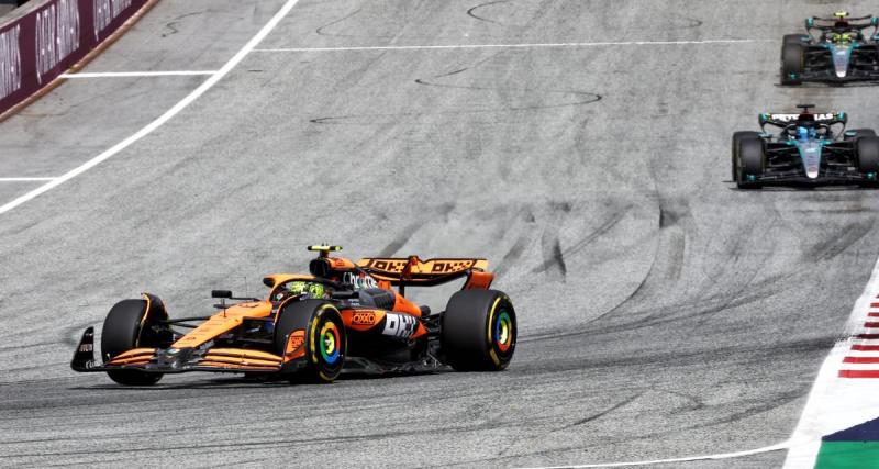  - GP d’Autriche : Russell profite de l’accrochage entre Norris et Verstappen pour l’emporter ! 