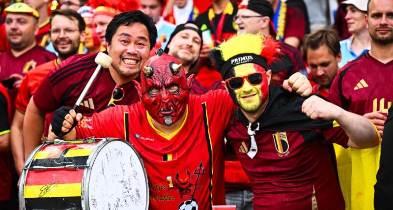  - France - Belgique : les Belges mettent déjà le feu à Düsseldorf