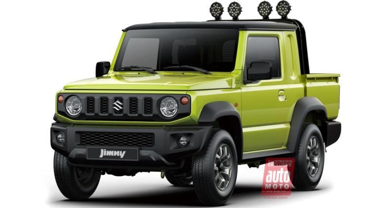  - Suzuki prépare le plus adorable des pick-up sur la base du Jimny