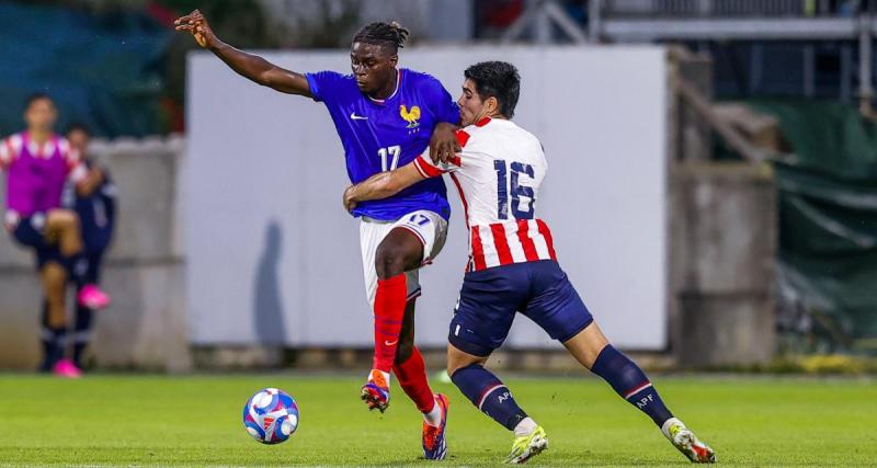  - À la pause, l’équipe de France U23 est accrochée par le Paraguay 