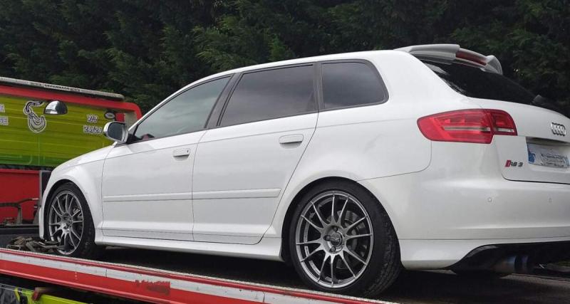  - En Audi RS3 à 183 km/h au lieu de 80, la gendarmerie lui sucre son permis