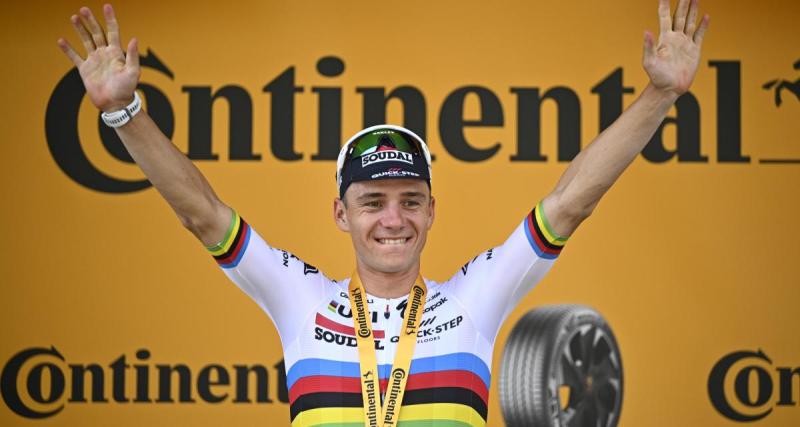  - VIDEO – Tour de France : la grosse frayeur d’Evenepoel qui aurait pu lui coûter la victoire