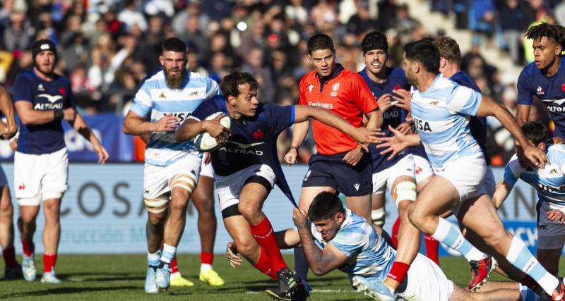  - XV de France : des Bleus convaincants mènent à la pause face aux Pumas