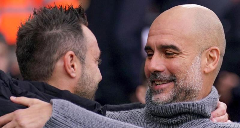  - OM : la belle déclaration d'amour de De Zerbi à Guardiola