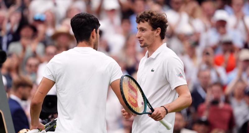  - Wimbledon : Humbert craque face à Alcaraz après un superbe combat 