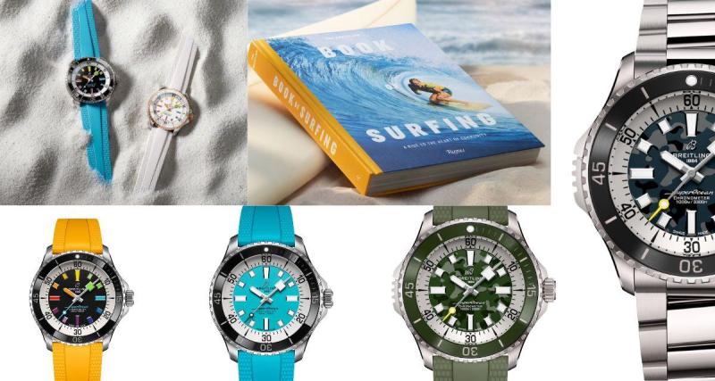  - Breitling Superocean : un été haut en couleurs