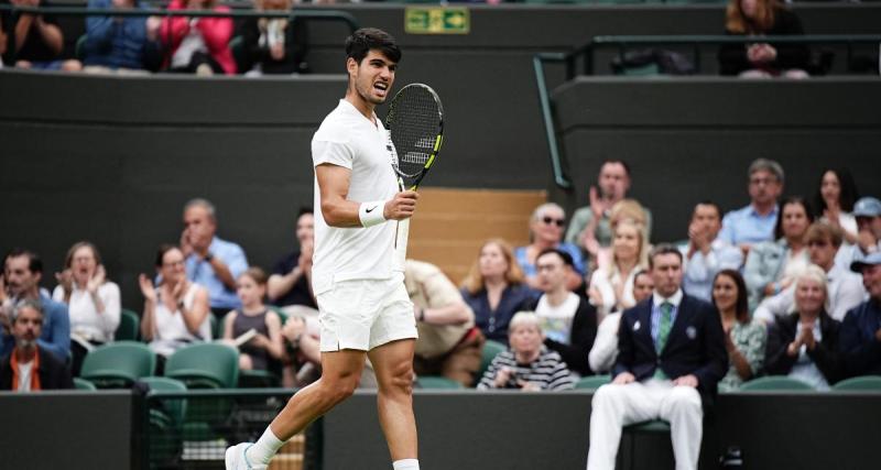  - Wimbledon : Alcaraz s’en sort et rejoint Medvedev en demi-finale !