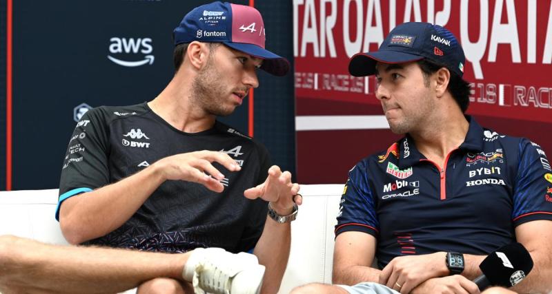  - L'avis tranché de Pierre Gasly sur les performances de Sergio Perez