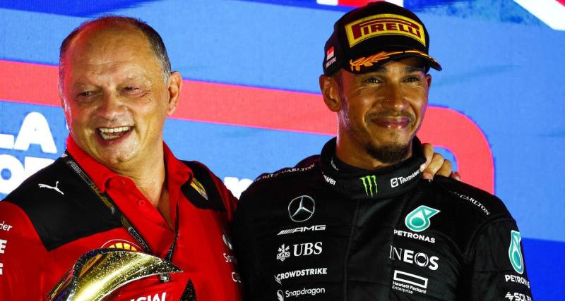  - Lewis Hamilton chez Ferrari pour longtemps ? Frédéric Vasseur révèle la durée de son contrat