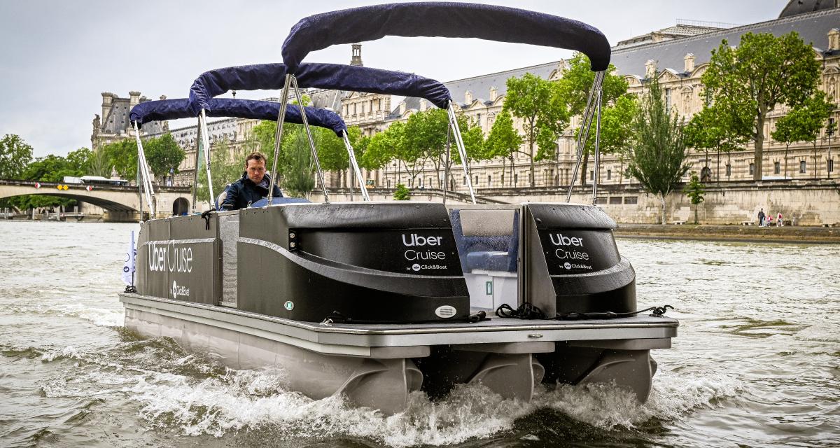 Uber Cruise by Click&Boat : Une croisière privée et éco-responsable sur la Seine